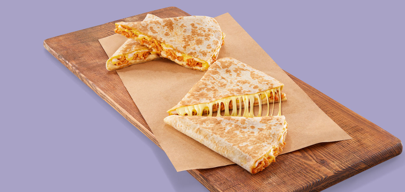 Melted Cheese Quesadilla